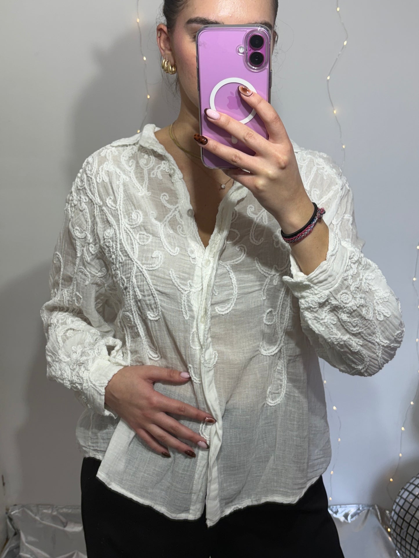 Chemise Neige 🤍