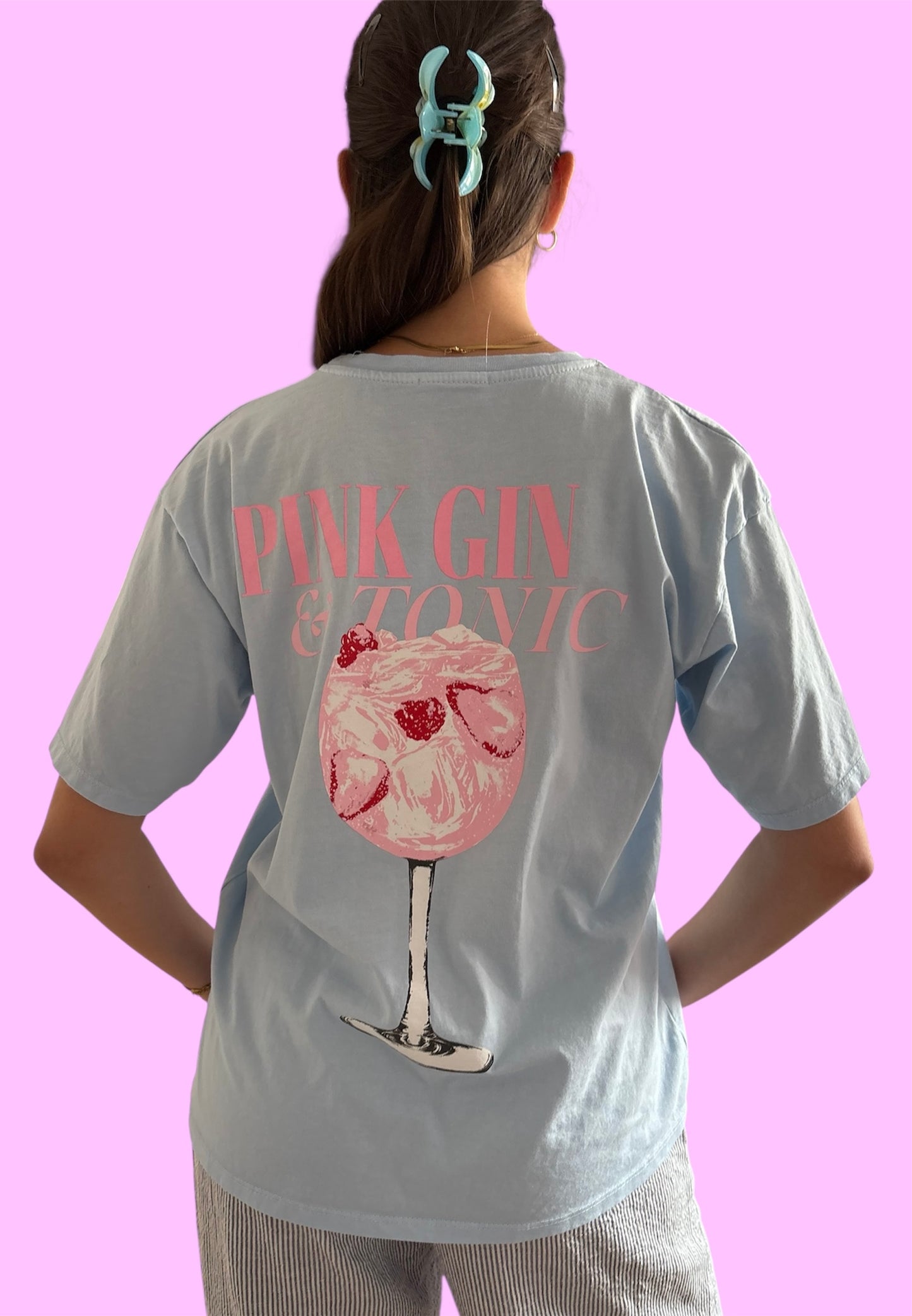 T-SHIRT PINK GIN 🍹
