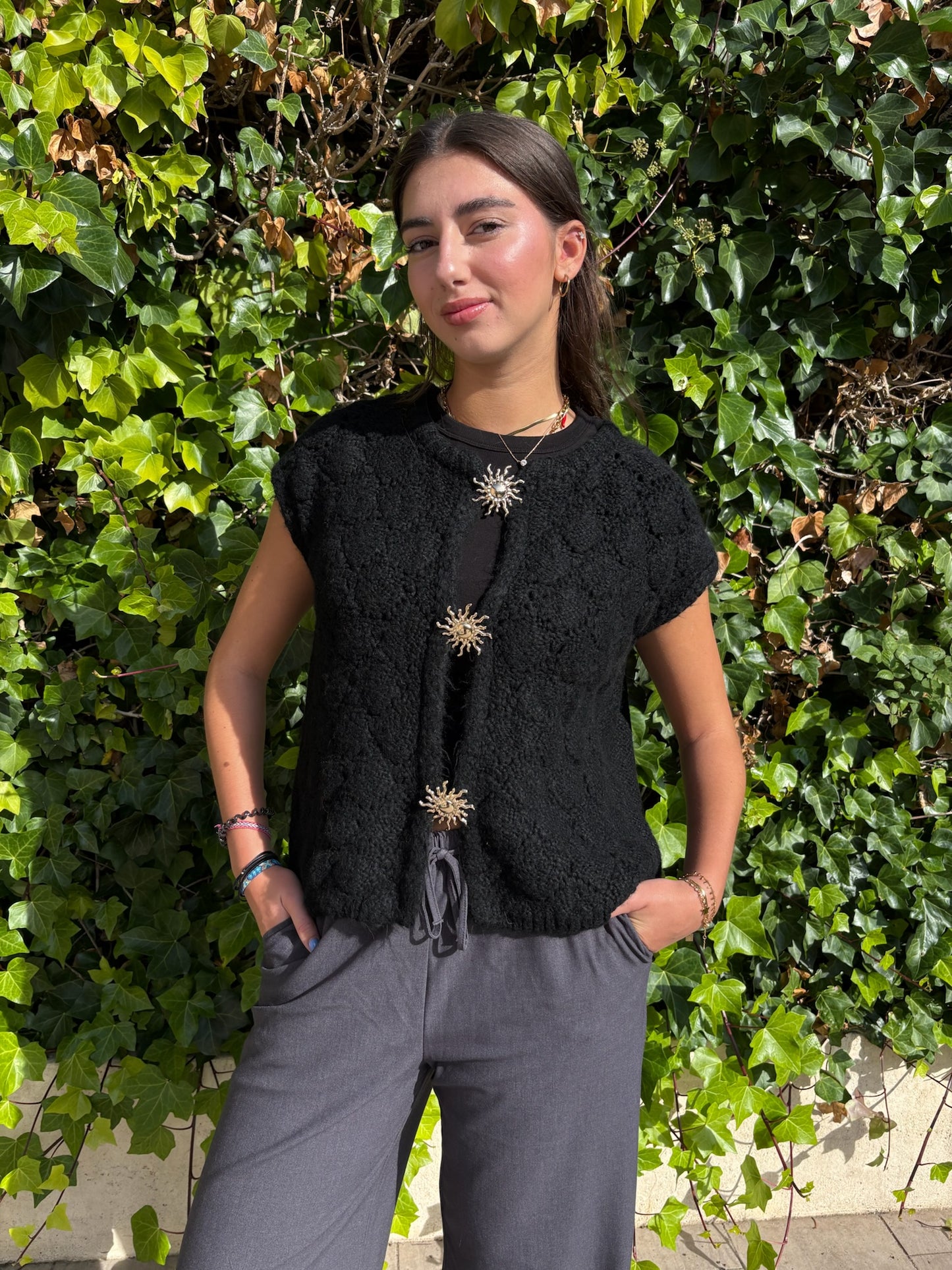 GILET SUNNY NOIR 😎