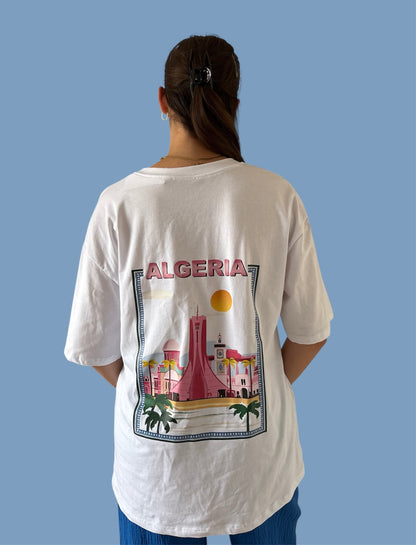 T-SHIRT ALGÉRIE BLANC 🇩🇿