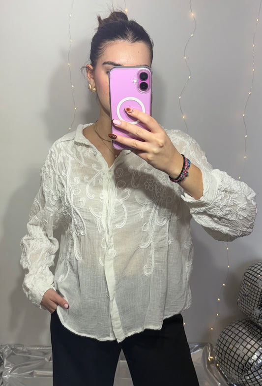 Chemise Neige 🤍
